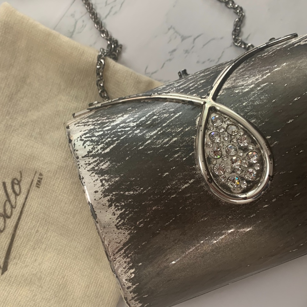 Vintage Rodo Swarovski Crystal Crossbody Bag